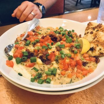 Another Broken Egg Cafe - Lobster and grits - Breakfast & Brunch Near Me - Pensacola, Florida Another Broken Egg Cafe - Lobster and grits - Breakfast & Brunch Near Me - Pensacola, Florida