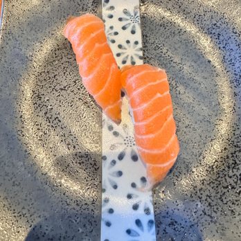 Gintei - Salmon belly nigiri - Japanese Near Me - San Bruno, California Gintei - Salmon belly nigiri - Japanese Near Me - San Bruno, California
