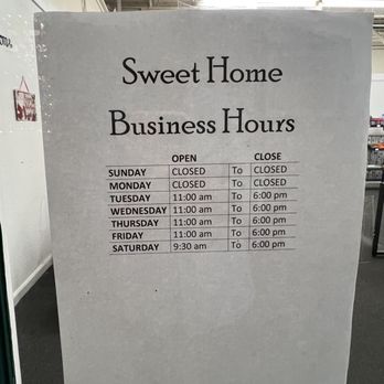 Sweet Home - Hours~ - Candle Stores Near Me - Chico, California Sweet Home - Hours~ - Candle Stores Near Me - Chico, California