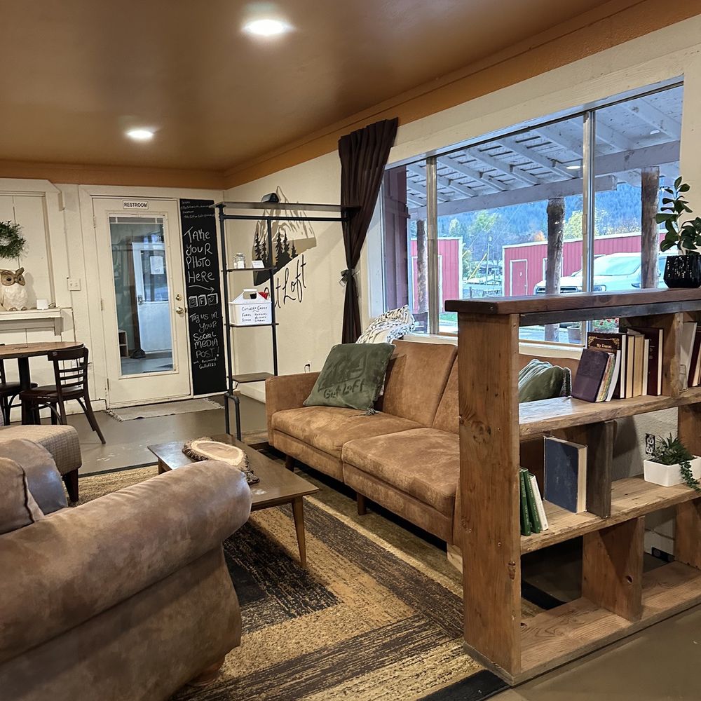 The Coffee Loft - Even more couches to lounge on or do work! And some books to read! - Coffee & Tea Near Me - Kamiah, Idaho The Coffee Loft - Even more couches to lounge on or do work! And some books to read! - Coffee & Tea Near Me - Kamiah, Idaho