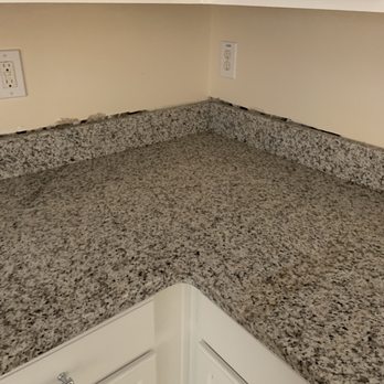 Art Stone Granite and Marble - Overview of the shoddy workmanship. - Building Supplies Near Me - Marietta, Georgia
