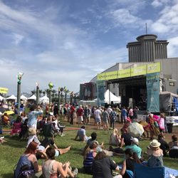 New Orleans Oyster Festival - Festival stage
