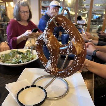 Waterside District - Huge pretzel with cheese! - Sports Bars Near Me - Norfolk, Virginia Waterside District - Huge pretzel with cheese! - Sports Bars Near Me - Norfolk, Virginia