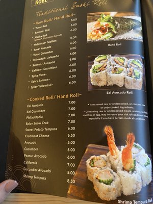Menu photo 2 Kobe Sushi and Teriyaki Yakima, WA Menu photo 2 Kobe Sushi and Teriyaki Yakima, WA