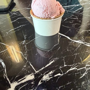Papa Chocolate - Strawberry ice cream in waffle cup - Waffles Near Me - Little Rock, Arkansas Papa Chocolate - Strawberry ice cream in waffle cup - Waffles Near Me - Little Rock, Arkansas