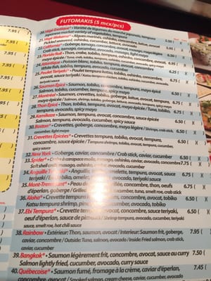 Menu photo 3 Ogo Sushi Montreal, QC Menu photo 3 Ogo Sushi Montreal, QC