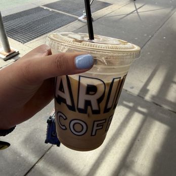 Variety Coffee Roasters - Vanilla oat latte - Coffee Roasteries Near Me - New York, New York Variety Coffee Roasters - Vanilla oat latte - Coffee Roasteries Near Me - New York, New York