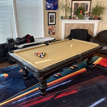 California Billiard Supply - Here's the final product finished relocated in Sunnyvale - Pool & Billiards Near Me - San Jose, California