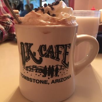 Ok Cafe - Hot chocolate - American Near Me - Tombstone, Arizona Ok Cafe - Hot chocolate - American Near Me - Tombstone, Arizona