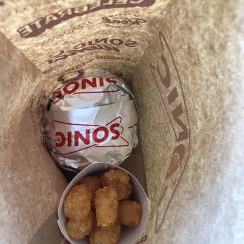 Sonic Drive-In - What's in the bag? - Burgers Near Me - Erie, Pennsylvania