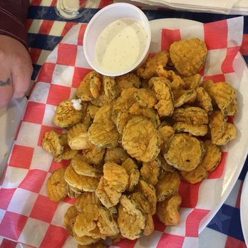 T-Bone Tom's - Fried pickles!!!! - Barbeque Near Me - Kemah, Texas