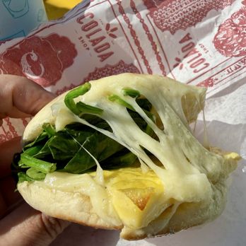Colada Shop - SPINACH BREAKFAST SANDWICH - Coffee & Tea Near Me - Washington, DC, District of Columbia