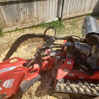 High Plains Tree Works - Hydraulic stump grinding - Tree Services Near Me