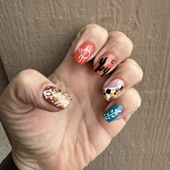 Julie's Nails & Spa - She killed this design. - Nail Salons Near Me - Roseville, California