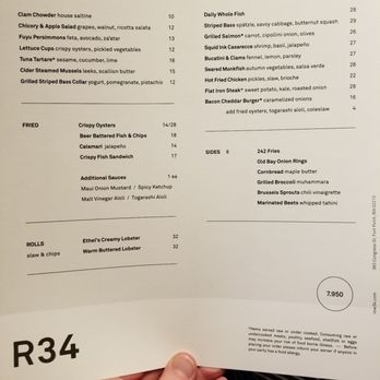 Row 34 - Seaport - New American Near Me - Boston, Massachusetts