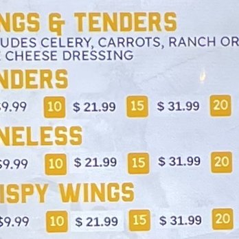 Wing Legends - Strange pricing - Chicken Wings Near Me - San Diego, California Wing Legends - Strange pricing - Chicken Wings Near Me - San Diego, California