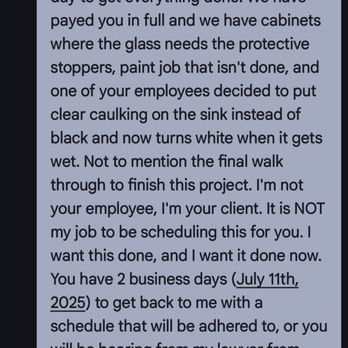 Desert Prestige Designs Kitchen & Bath - Text message - Kitchen & Bath Near Me - Glendale, Arizona