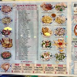 New China - Lunch specials