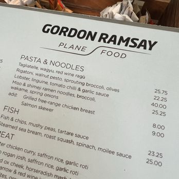 Gordon Ramsay Plane Food - British Near Me - Hounslow, XGL Gordon Ramsay Plane Food - British Near Me - Hounslow, XGL