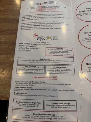 Menu photo 2 Harry's Coffee Shop La Jolla, CA Menu photo 2 Harry's Coffee Shop La Jolla, CA