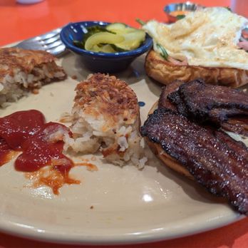 Snooze, an A.M. Eatery - Open view double bacon sandwich - Breakfast & Brunch Near Me - Overland Park, Kansas Snooze, an A.M. Eatery - Open view double bacon sandwich - Breakfast & Brunch Near Me - Overland Park, Kansas