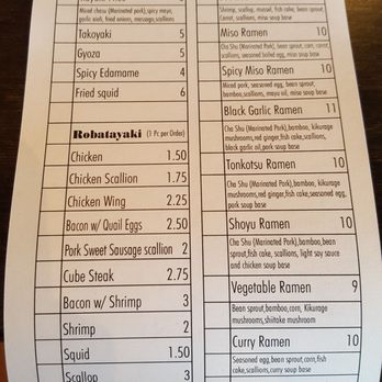 Rayaki - Cherry Hill - Food menu - Ramen Near Me - Cherry Hill, New Jersey