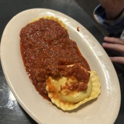Mancuso's Italian Ristorante - Kids ravioli with meat sauce