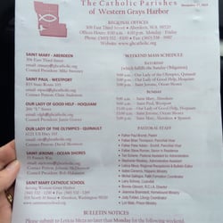 St Mary's Church - Bulletin 12/27/2015