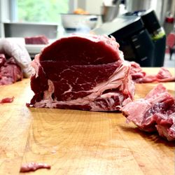 H & R Custom Slaughtering - Beef tenderloin with a lot of fat