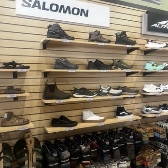 Salida Mountain Sports - Shoe display - Sports Wear Near Me - Salida, Colorado