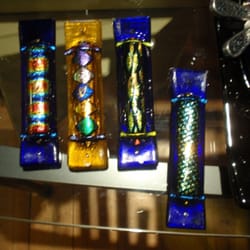 Fine Eye Gallery - Glass mezuzahs
