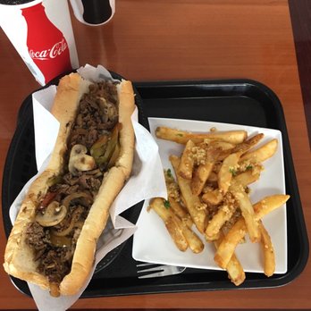 The Cheesesteak Grill - I ordered the 13 inch Philly Cheese Steak sandwich called the Works. - Cheesesteaks Near Me - Oceanside, California The Cheesesteak Grill - I ordered the 13 inch Philly Cheese Steak sandwich called the Works. - Cheesesteaks Near Me - Oceanside, California