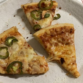 Singas Famous Pizza - Jalapeño and onion with Bug - Pizza Near Me - Floral Park, New York Singas Famous Pizza - Jalapeño and onion with Bug - Pizza Near Me - Floral Park, New York