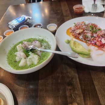 Holbox - Ceviche mixto and Scallop Aguachiles - Latin American Near Me - Los Angeles, California