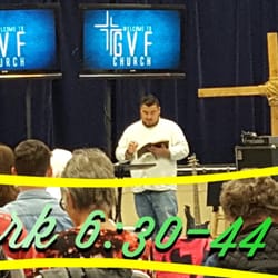 Gold Valley Fellowship - Pastor Dave Gomez teaching Mark 6:30-44 join us at Patrick School in Gold Hill.