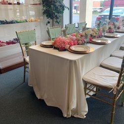 AAA Party Rentals - In store display