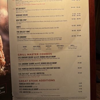 LongHorn Steakhouse - Menú - Steakhouses Near Me - Cape Coral, Florida LongHorn Steakhouse - Menú - Steakhouses Near Me - Cape Coral, Florida