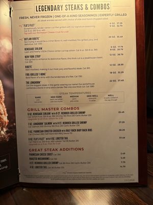 Menu photo 1 LongHorn Steakhouse Cape Coral, FL Menu photo 1 LongHorn Steakhouse Cape Coral, FL