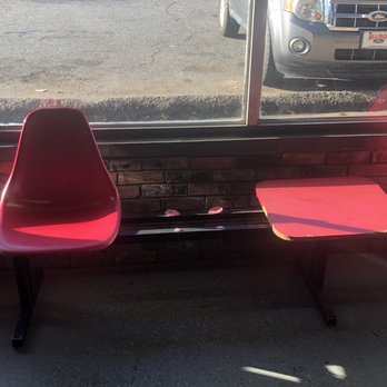 Premier Coin Laundry - Broken seating - Laundromat Near Me