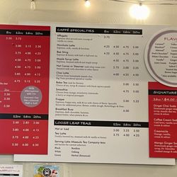 Hub Coffee - Menu