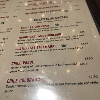 El Patio - Menu 1/10/25 - Mexican Near Me - Chula Vista, California