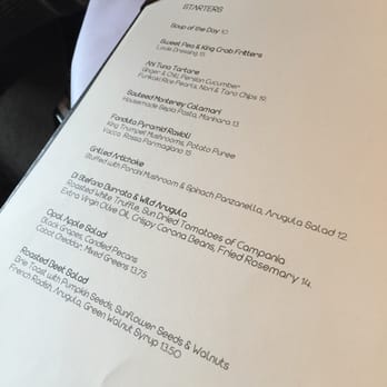 Boulevard - Menu - New American Near Me - San Francisco, California
