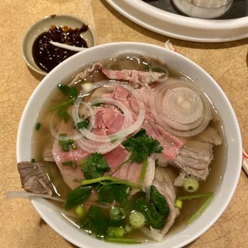Pho Pasteur - Tai Gau - Rare Steak and Well-Done Brisket* - Vietnamese Near Me - Boston, Massachusetts