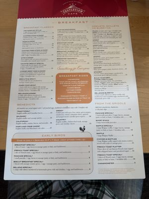 Menu photo 2 Castleview Cafe Castle Rock, CO Menu photo 2 Castleview Cafe Castle Rock, CO
