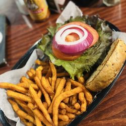 Cafe Brazil - Southwest Vegan Burger