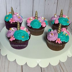 Oh My Grace Treats - Chocolate Unicorn Cupcakes