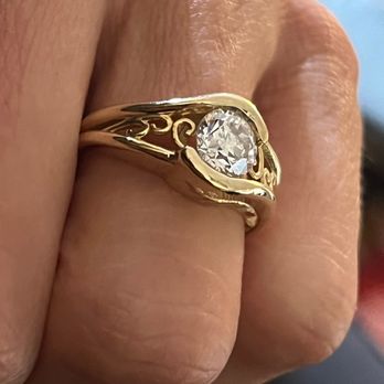 Renaissance Repair Shop - This engagement ring is bold and feminine. Aram truly is gifted. - Jewelry Near Me - Brea, California Renaissance Repair Shop - This engagement ring is bold and feminine. Aram truly is gifted. - Jewelry Near Me - Brea, California
