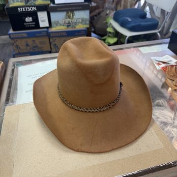Heritage Hat Company - Refurbished 35 year old Resistol Hat - Hats Near Me - Phoenix, Arizona