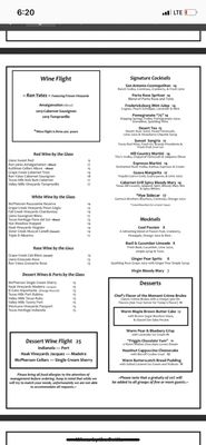 Menu photo 6 Cabernet Grill Fredericksburg, TX