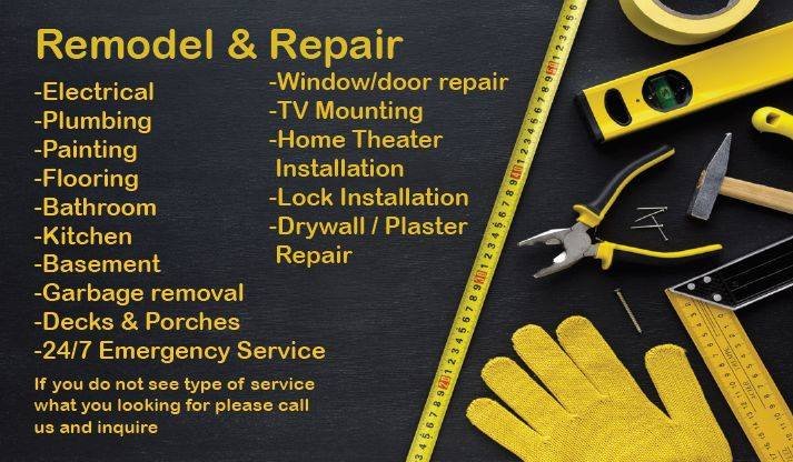 Slide of P J Handyman Services